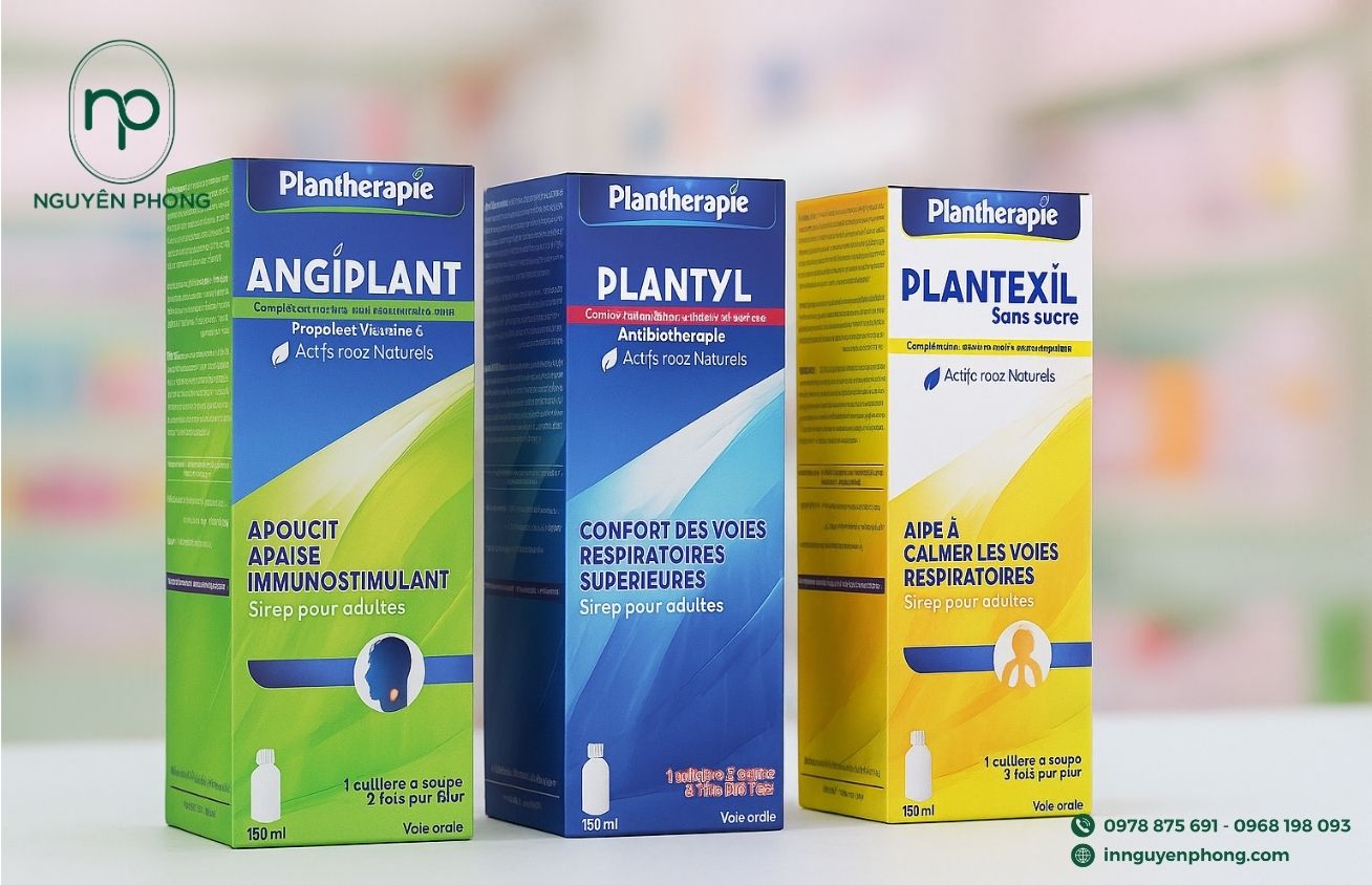 Mẫu hộp đựng siro đạt chuẩn